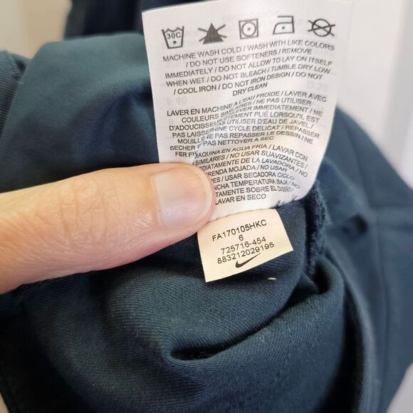 Nike Dri-Fit Teal Slim Fit Golf Pants Size 6 - Picture 5 of 7